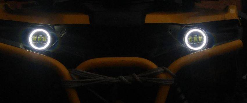 Диодная лента "Ангельские глазки"  VIKING/GUEPARD    габаритного света, d=9 см (БЕЛЫЙ)LU083573