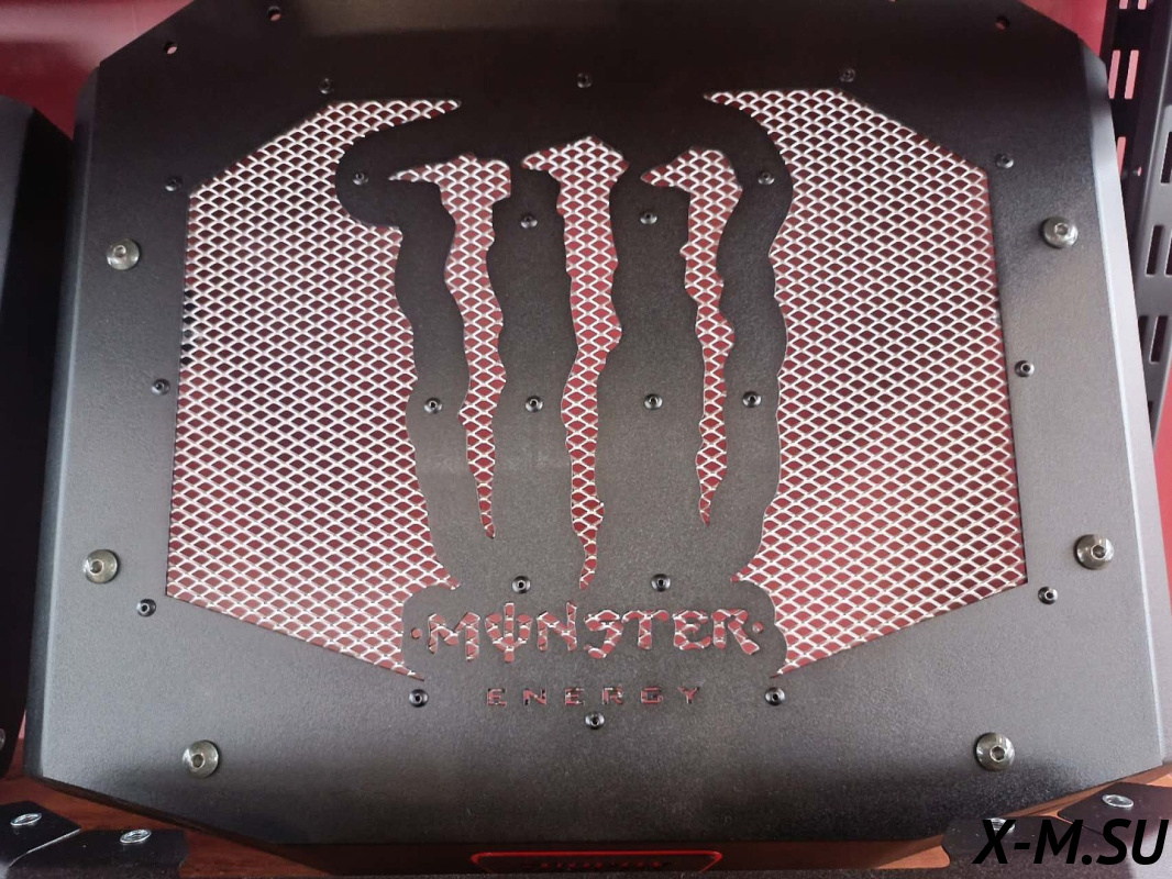 Вынос радиатора накладка "MONSTER" ATV AODES PATHCROSS 650-1000 