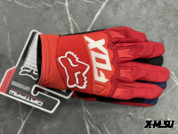 Перчатки взрослые FOX XD2-1 цв. Красный  р. M