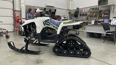 Зимний комплект для квадроциклов ATV PROMAX/GBM и т.д 150-300 (лыжи и гусеницы) D24,8-24T