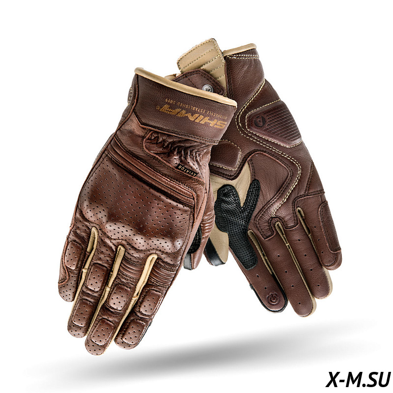 Перчатки SHIMA AVIATOR BROWN Перчатки SHIMA AVIATOR BROWN