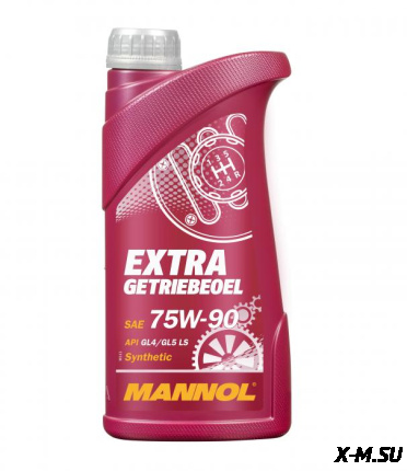 Масло Mannol трансмис. 75w90 син.Extra Getriebeoel 1л 