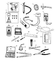 Инструменты (Часть 1) 4-Х ТАКТНОГО ПЛМ MERCURY 50 Серийный номер от 1C000001 до 1C050251