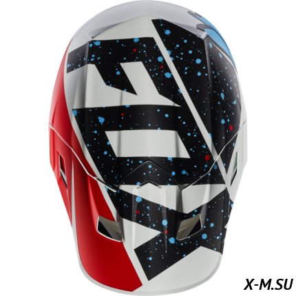 Козырек к шлему Fox V2 Helmet Visor Nirv Red/White