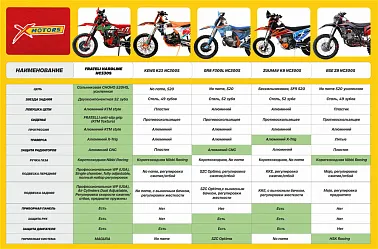 Мотоцикл ГР8 F300L (4T 182MN 2x вал. EFI) Enduro PRO (2022 г.)